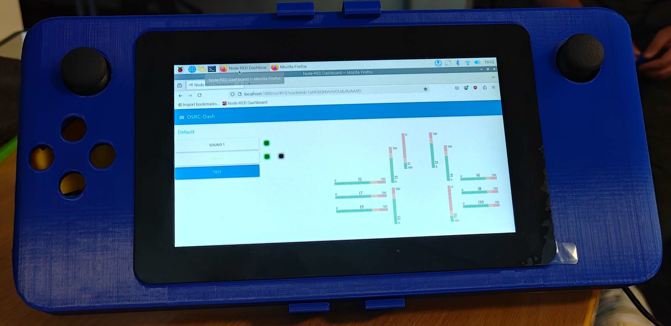 Dalek dashboard