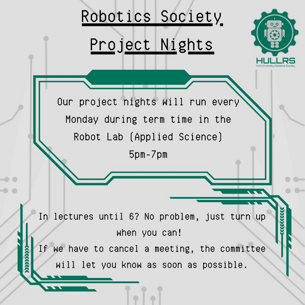 Weekly Robotics Meetup